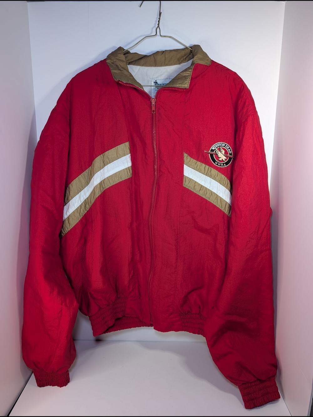 Vintage 90s NHRA Winston Drag Racing Full-Zip Jacket by Motorsport Traditions